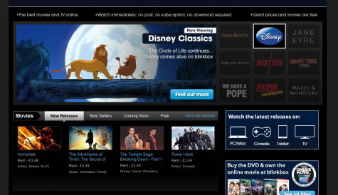 Disney moves and series for Blinkbox