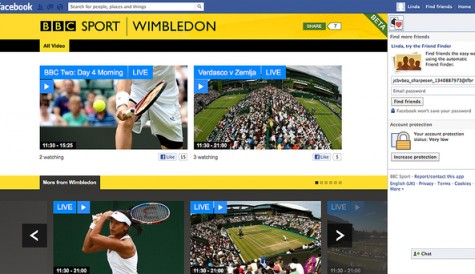 BBC Sport launches Facebook live stream app