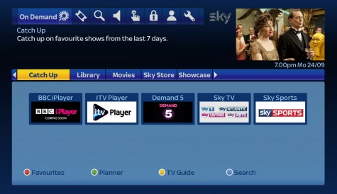 BSkyB adds catch-up to Sky Plus and doubles storage
