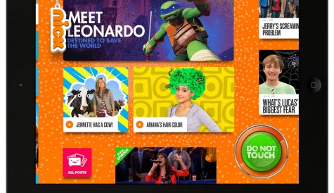 Nickelodeon launches iPad app