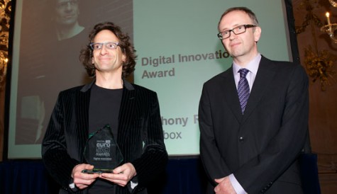 Euro50 Awards: Anthony Rose, Zeebox (Digital Innovation Award) with DTVE's Stuart Thomson