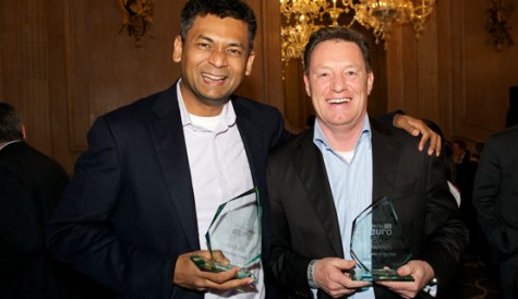 Liberty Global's Balan Nair (Technology Leader) and Peter Dörr (Marketer of the Year)