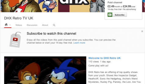YouTube launches subscription channels