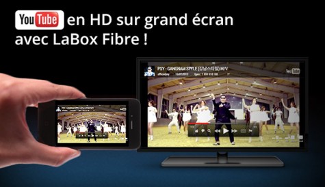 Numericable launches YouTube HD on LaBox Fibre