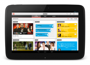 Zeebox Android Tablet 1