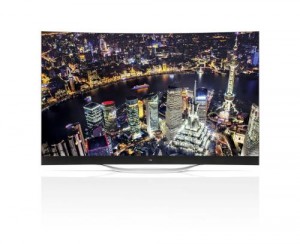 LG Electronics' new 77-inch Ultra HD Curved OLED TV (model 77EC9800) will be on display at CES 2014.