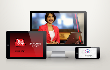 Indian news channel launches on TVPlayer