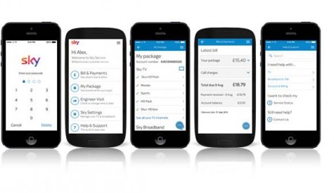 BSkyB launches new service app