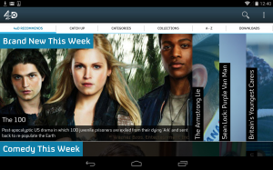 4oD has experimented with content tailored to small screens.