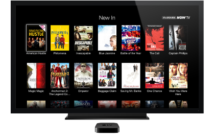 Now TV adds more content on Apple TV