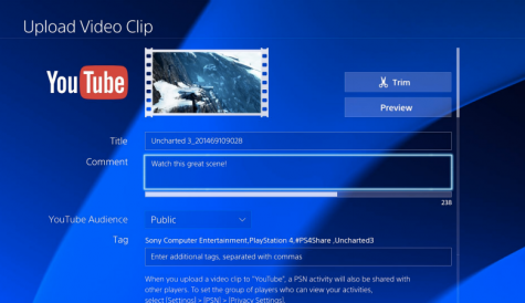 PS4 gets YouTube game-sharing app update
