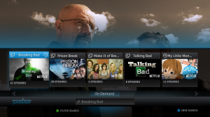 Netflix on YouView_search screen