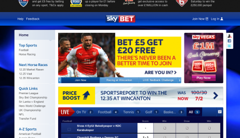 Sky sells Sky Bet stake at £800m valuation to focus on pay TV growth