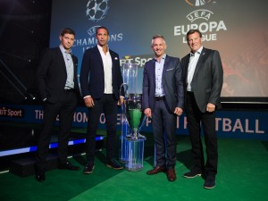 BT Sport's Champions League presenter team