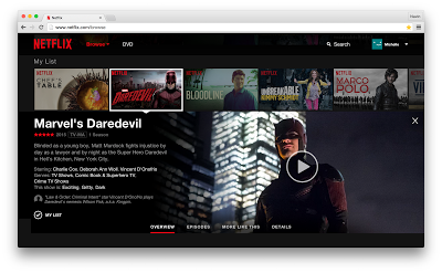 Netflix unveils major site upgrade
