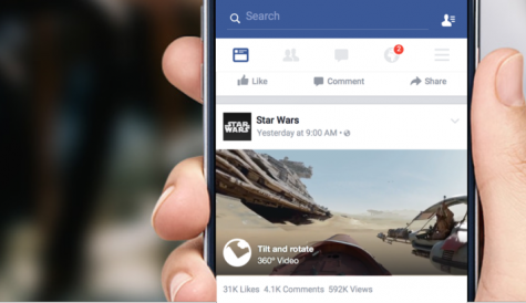 Facebook introduces 360-degree videos