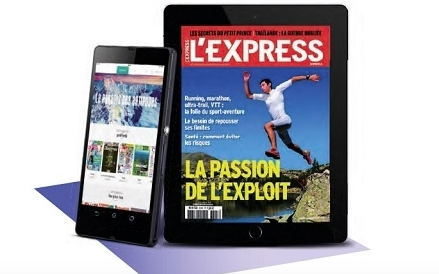 Numericable-SFR bundles L’Express digital with 4G