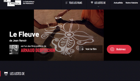 French cineastes launch Le Cinetek directors’ choice VoD service