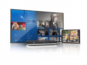 Sky Q Silver and tablet 