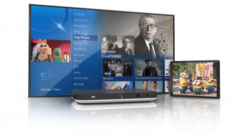 Sky unveils Sky Q service, UHD offering to follow next year