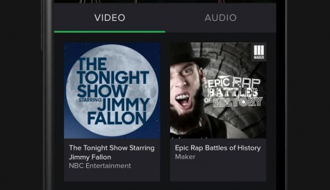 Spotify begins video rollout