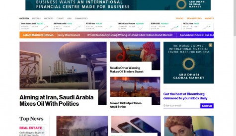 Bloomberg expands in the Middle East
