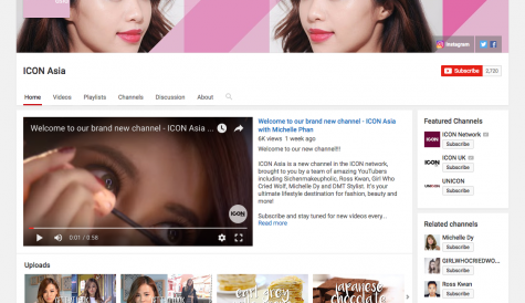 Endemol launches ICON YouTube network in Asia