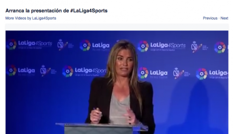 La Liga to broadcast football match via Facebook Live