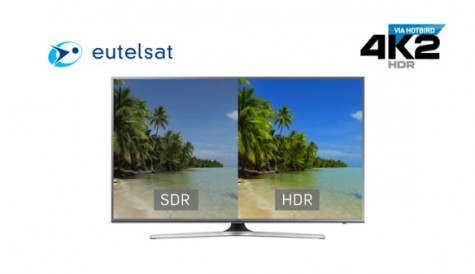 Eutelsat launches HDR, ultra HD channel