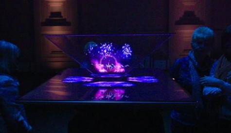 BBC experiments with holographic TV
