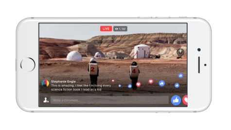 Facebook launches live 360° video streaming