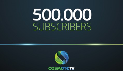 Cosmote TV passes half million milestone