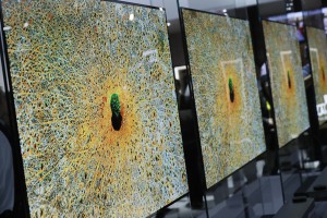 LG's OLED W-Series Wallpaper TV at CES 2017