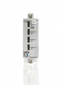 WISI's new Chameleon Encoder Module with 4 HDMI inputs