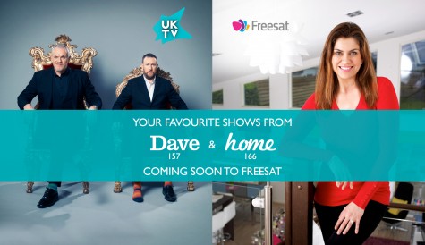 Dave and Home to launch on Freesat