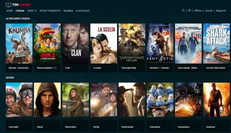 Telecom Italia adds raft of movies to VOD service