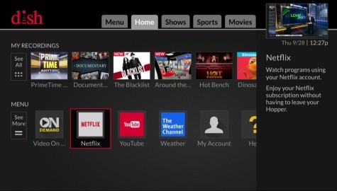 Dish launches whole-home Netflix in 4K