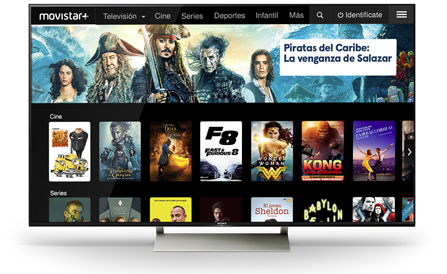 Movistar+ launches on Sony Android-based smart TVs