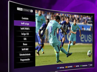 Spanish BeIN Connect app on Hisense TVs