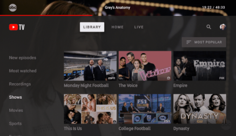 YouTube TV launches new 'lean back' app