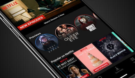 Netflix launches mobile previews