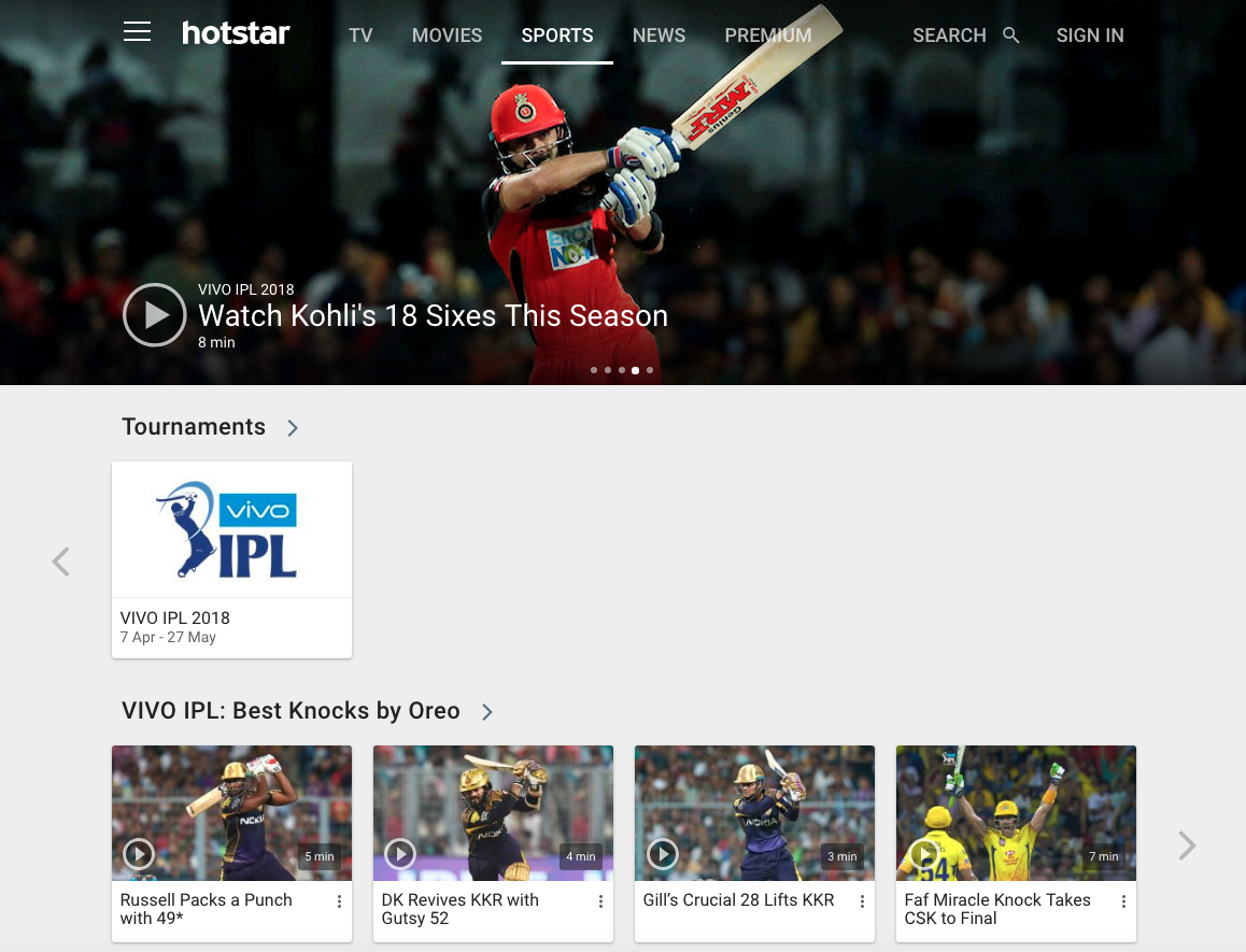 Hotstar sets global concurrent users streaming record
