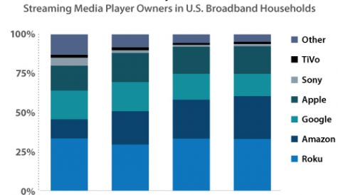 Parks: 40% of US homes own streaming media players