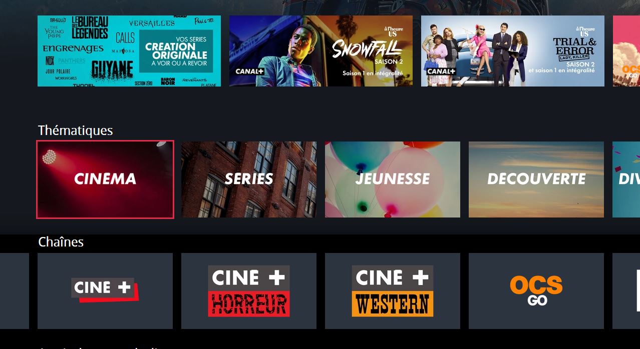 Canal+ boosting VOD offering with dedicated thematic channels