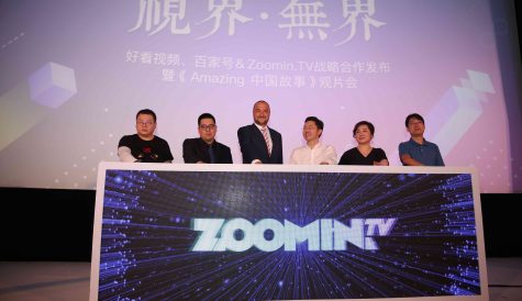 MTG’s Zoomin.TV partners with Baidu