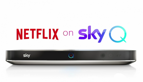 Sky to bring Netflix on-demand package to Sky Q in November