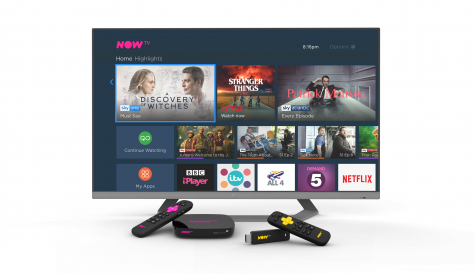Now TV integrates Netflix and launches new smart box