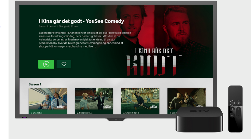 YouSee TV embraces trend with Apple TV and launches - Europe