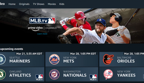 MLB.TV launches on Amazon Prime Channels