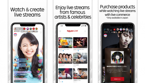 Rakuten launches live video streaming service